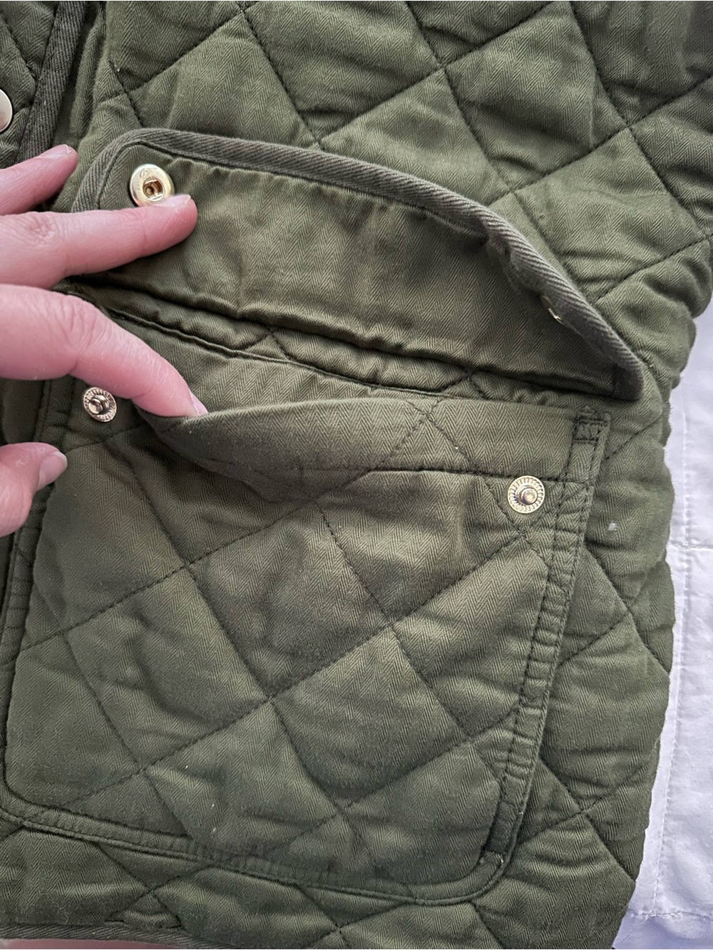 J.Crew Quilted Barn Jacket - Picture 6 of 8